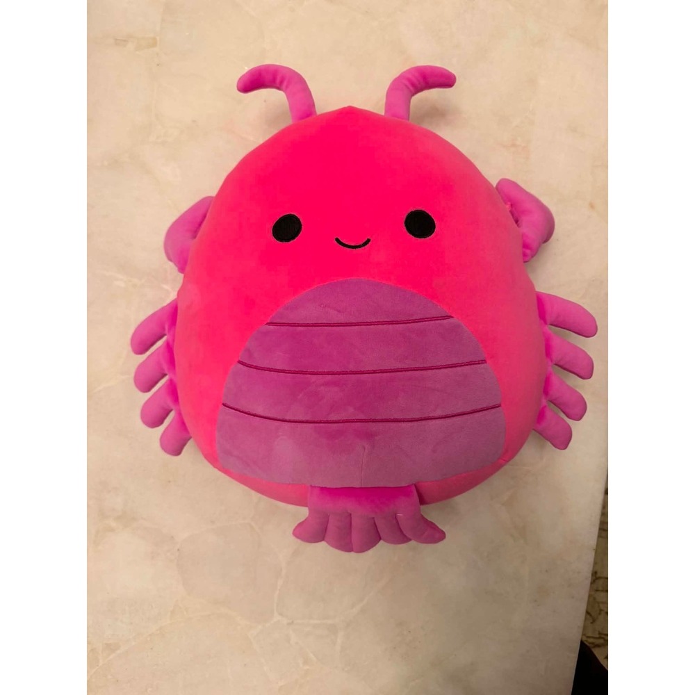 Squishmallows Cordea the Hot Pink Lobster Plush Stuffed Animal Toy Kellytoy